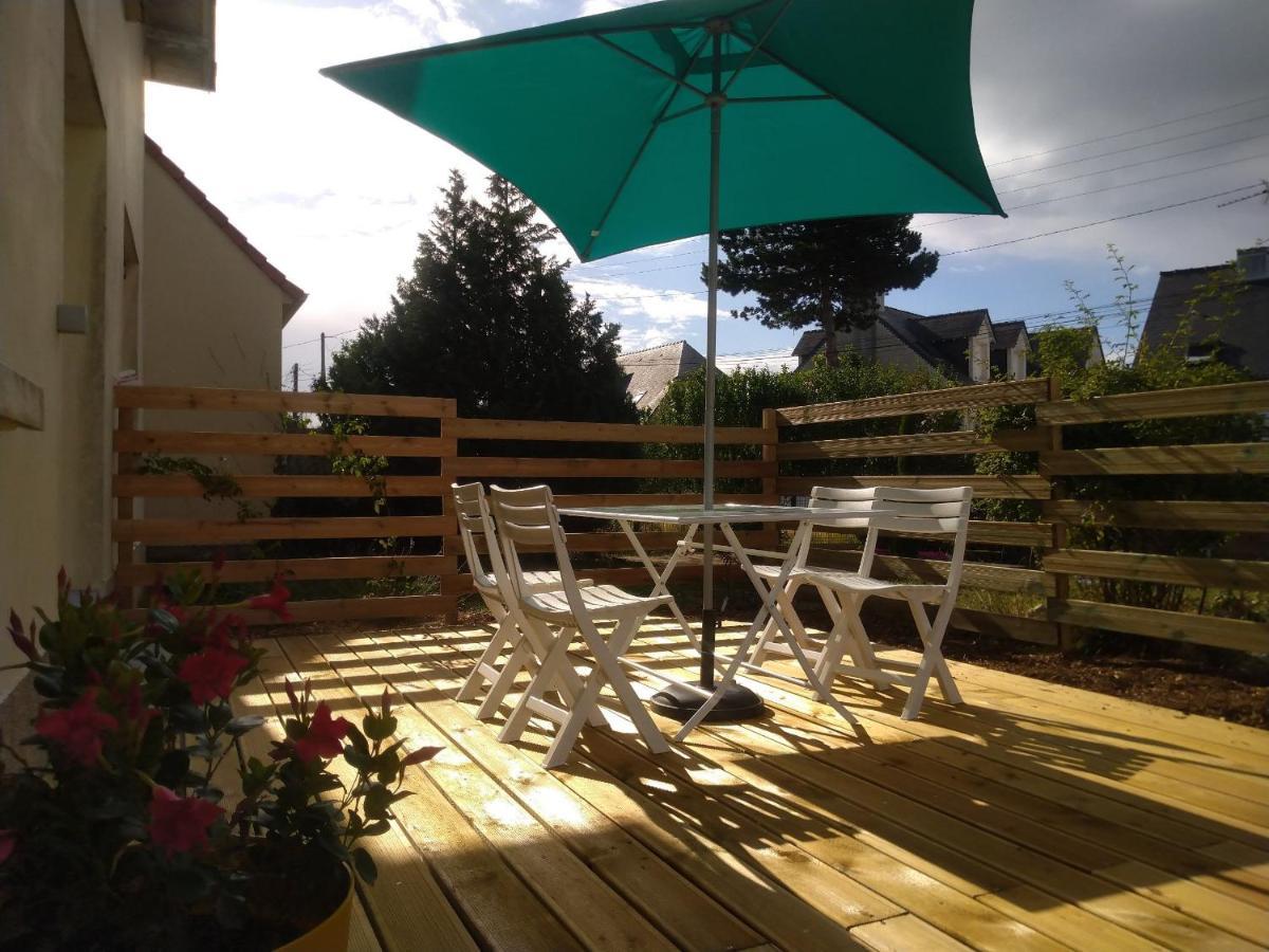 T2 Charmant Avec Terrasse 650M De La Mer Pornichet Exteriör bild